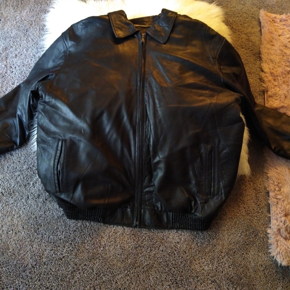 man's Genuine leather jacket